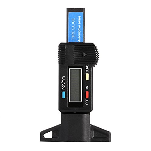 Digitaler LCD-Reifen-Messgerät für LKWs, Messbereich 0 – 25,4 mm von Yosoo