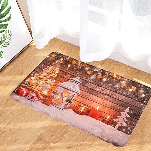 Fu?Matte, 50x80cm Flanell Weihnachten Willkommen Fu?Matte Bodenteppichmatte mit Rutschfester Unterlage f¨¹r das B¨¹ro zu Hause K¨¹chendekoration, abwaschbare Gummisperrmatte Fu?Matte, 50x80cm Flanell Weihnachten Willkommen Fu?Matte Bodenteppichmatte mit Rutschfester Unterlage f¨¹r das B¨¹ro zu Hause K¨¹chendekoration, abwaschbare Gummisperrmatte von Yosoo