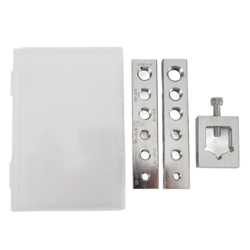 Sicherheitsdrahtmutter-Vorrichtungshalter-Set, Sicherheitsdraht-Bohrset aus Kohlenstoffstahl, Sicherheitsdraht-Sicherungsdraht-Mutter und Bolzen-Bohrvorrichtung, Metrisch für Sicherheitsdrahtmutter-Vorrichtungshalter-Set, Sicherheitsdraht-Bohrset aus Kohlenstoffstahl, Sicherheitsdraht-Sicherungsdraht-Mutter und Bolzen-Bohrvorrichtung, Metrisch für von Yosoo