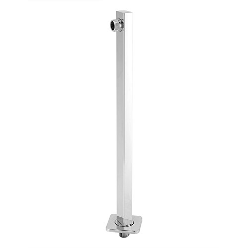 Silber Edelstahl Duscharm Duschkopf Arm Wand Gewinde G1/2 '' Duschverlängerung für Duschköpfe Verchromt Quadratisch Brausearm Verlängerungsarm Wandarm Messing fur Regenduschkopf Duschstange Regendusch Silber Edelstahl Duscharm Duschkopf Arm Wand Gewinde G1/2 '' Duschverlängerung für Duschköpfe Verchromt Quadratisch Brausearm Verlängerungsarm Wandarm Messing fur Regenduschkopf Duschstange Regendusch von Yosoo