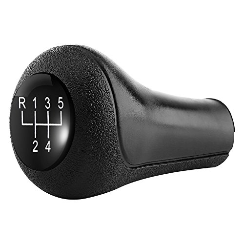 Yosoo Schaltknauf e36, 5-Gang-Auto-Schaltknauf Stick Head Shifter für E28 E30 E34 E36 E46 Schwarz für Schaltknauf Grill E30 Schaltknauf Kopf E36 Gear Shift von Yosoo