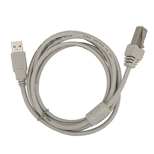 Yosoo Barcode-Scannerkabel Schnelles Getriebe, Langstreckengebrauch, Austausch mit Tragbarem Design, 1,7 M USB 2.0 Datenübertragungskabel Zum Anschließen mit Scannern, Bestehend aus Robustem PVC Yosoo Barcode-Scannerkabel Schnelles Getriebe, Langstreckengebrauch, Austausch mit Tragbarem Design, 1,7 M USB 2.0 Datenübertragungskabel Zum Anschließen mit Scannern, Bestehend aus Robustem PVC von Yosoo