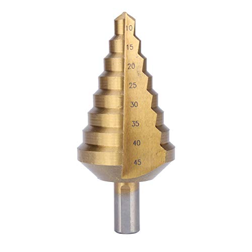Yosoo HSS Beschichtetes Pagoda Stufenbohrer Kegelbohrer für Elektrowerkzeug 10-45 mm Yosoo HSS Beschichtetes Pagoda Stufenbohrer Kegelbohrer für Elektrowerkzeug 10-45 mm von Yosoo