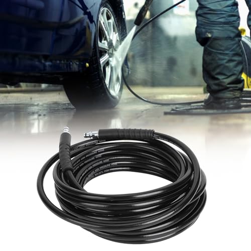 Yosoo Hochdruck -Waschmaschinenschlauch Stahldrahtgeflecht für K2 K3 K4 K5 Serie Kaltes Wasser 180Bar 2610psi Schnelle Installation Einfach zu Bedienende Verschleißflexibilität Flexibel (8m) von Yosoo