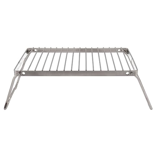Yosoo Klappbarer Lagerfeuer Grill Verstellbare Höhe Edelstahl Camping Rost Länger Dicker Grill mit Entlassungsfunktion für Outdoor -Reise -Camping Picknick Kochen Yosoo Klappbarer Lagerfeuer Grill Verstellbare Höhe Edelstahl Camping Rost Länger Dicker Grill mit Entlassungsfunktion für Outdoor -Reise -Camping Picknick Kochen von Yosoo
