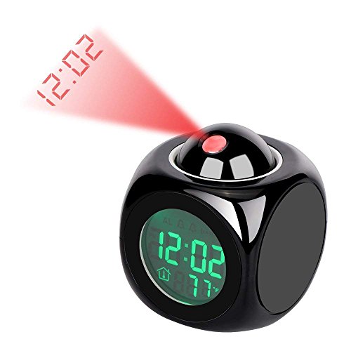 Yosoo LED Projektor Wecker Multifunktions Digital Temperatur Display Voice Talking Projektion Uhr 12/24 Stunden umgeschaltet Home Decor Yosoo LED Projektor Wecker Multifunktions Digital Temperatur Display Voice Talking Projektion Uhr 12/24 Stunden umgeschaltet Home Decor von Yosoo
