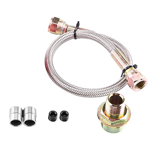 Zwischenplattenadapter, Auto Motorölversorgung Ölfilter Zwischenplattenkühler Adapter Kit für LS B20 für Öladapter Ölkühleradapter Ölfilteradapter Ölfilterverlegung von Yosoo