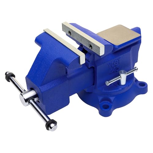 Yost Tools Schraubstock 445, blau, 11,4 cm von Yost Tools