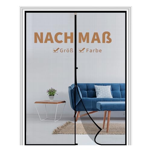 Yotache Fliegengitter Magnet auf Maß Customized Magnet Fliegengitter Tür 170cm-190cm Breit von Yotache