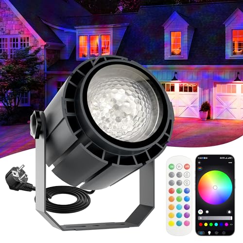 Yotivki Wasserlichtprojektor mit APP & RF Steuerung – IP65 Wasserdicht, RGBW Farbwechsel, Musik-Sync für Garten, Pool & Veranstaltungen – Große Abdeckung, Einfache Installation Yotivki Wasserlichtprojektor mit APP & RF Steuerung – IP65 Wasserdicht, RGBW Farbwechsel, Musik-Sync für Garten, Pool & Veranstaltungen – Große Abdeckung, Einfache Installation von Yotivki