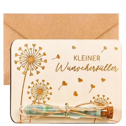 Yotlein Geldge-Schenk Hochzeit, Wunscherfüller Gel-dgeschenke, Geldgeschenk Verpacken, Geldges-chenk Konfirmation, Geld Geschenkverpackung Mit Reagenzgläsern und Bindfaden, für Geburtstag von Yotlein