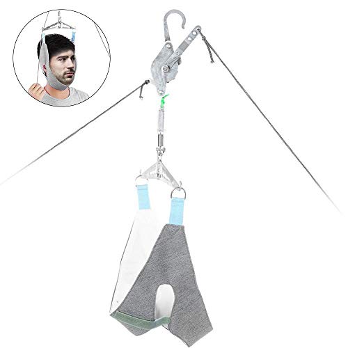 Yotown Cervical Traction, Fixation Einstellbare Nackenstütze, Unterstützung Verstellbare Halskrause Zervikale Traktionsfixierung Zahnhals Korrektur Stretcher Schmerzlinderung von Yotown