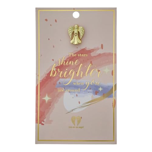 You Are An Angel Stars Shine Brighter Pin Card You Are An Angel Stars Shine Brighter Pin Card von You Are An Angel