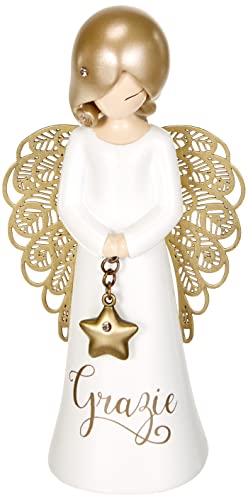 You are an angel ASF004I Engel Figur, Keramik, Bianco, 12.5 cm von You are an angel