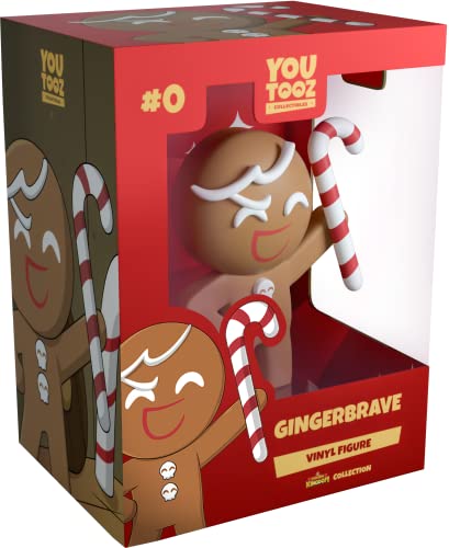 Youtooz Gingerbrave Cookie Run: Kingdom by Youtooz Cookie Run Kingdom Collection, 10,2 cm Vinyl-Figur, offizielles Sammlerstück von Gingerbrave Cookie Run aus der Mobile Game Cookie Run Kingdom von You Tooz