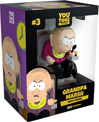 You Tooz South Park Grandpa Marsh 61511 Vinyl-Figur, detailliertes South Park Sammlerstück Fiurine of Grandpa Marsh South Park Collection, schwarz, blau, lila von You Tooz