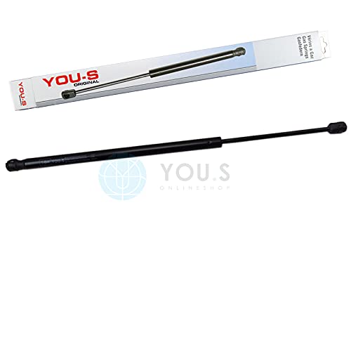 1 x YOU.S Gasfeder für Heckklappe Länge: 538 mm Kraft: 520 N - 93386999 von You.S