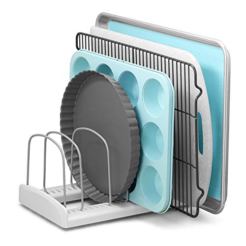 YouCopia Bakeware Rack StoreMore verstellbar, Kunststoff, Weiß, Standard von YouCopia