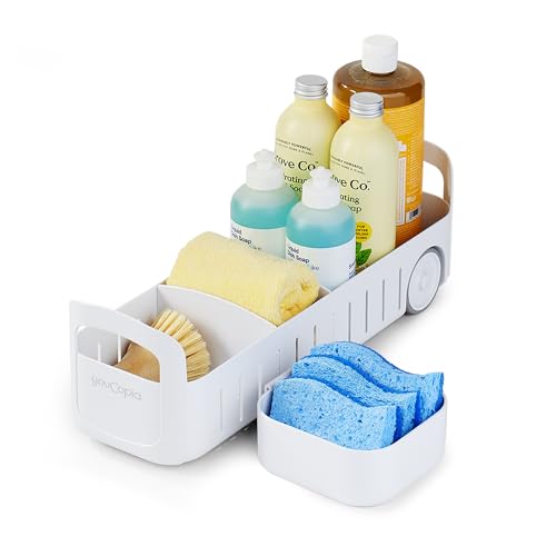 YouCopia RollOut Caddy Organizer unter der Spüle, 12,7 cm breit, Weiß von YouCopia