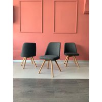 Stuhl - Esszimmerstuhl Holzbeine Stühle Für Wohnzimmer Esszimmer von YouFurnitures