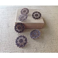 Push Pins Verzierte Ausgefallene Kupfer Kork Message Board Reißzwecken von YouMatterDesigns