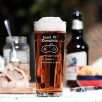 Personalisiertes Pint-Glas Mit Kompletter Level-Gravur Nummer Gamer Design Geburtstagsgeschenk Personalisiertes Pint-Glas Mit Kompletter Level-Gravur Nummer Gamer Design Geburtstagsgeschenk von YouPersonalise