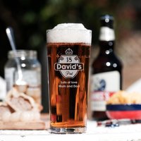 Personalisiertes Pintglas Mit 18. Oder Ihrer Wahl Der Nummer Und Nachricht Crown Crest Design Geburtstagsgeschenk Personalisiertes Pintglas Mit 18. Oder Ihrer Wahl Der Nummer Und Nachricht Crown Crest Design Geburtstagsgeschenk von YouPersonalise