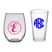 Monogramm Oder Initial Barware Weingläser, Pub Gläser Und Whiskygläser. Viele Stil - Farboptionen Verfügbar Monogramm Oder Initial Barware Weingläser, Pub Gläser Und Whiskygläser. Viele Stil - Farboptionen Verfügbar von YouSaidItDesigns