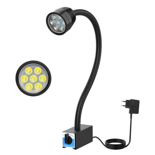 Led arbeitsleuchte schwanenhals Magnetisches Licht Led IP66 Waterproof Flexible Gooseneck Light Work Lamp for Machine Tools and Lathe… von YouTeMei