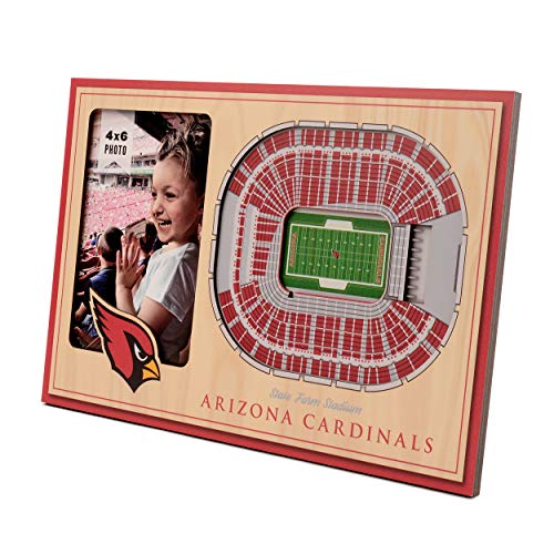 YouTheFan NFL Arizona Cardinals 3D StadiumViews Bilderrahmen von YouTheFan