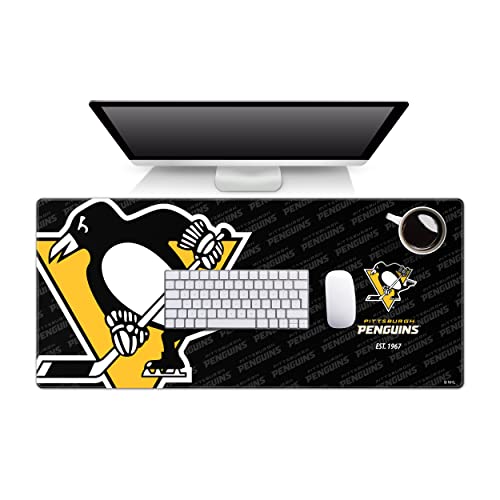 YouTheFan NHL Pittsburgh Penguins Logo Serie Schreibtischunterlage von YouTheFan