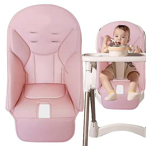 Youany Baby Hochstuhl Kissenbezug, Sitzverkleinerer Für Hochstuhl, Baby Esszimmerstuhl Sitzkissen PU-Leder Hochstuhl Sitzauflage, Universeller Bezug Für Peg Perego, Kosmic Jané, Baoneo, Siesta Zero3 von Youany