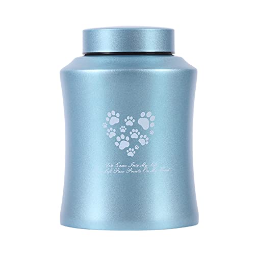 Urnen für die Einäscherung von Haustieren, Urnen für Hunde- und Katzenasche (Blau, groß) von Youdear Memorials
