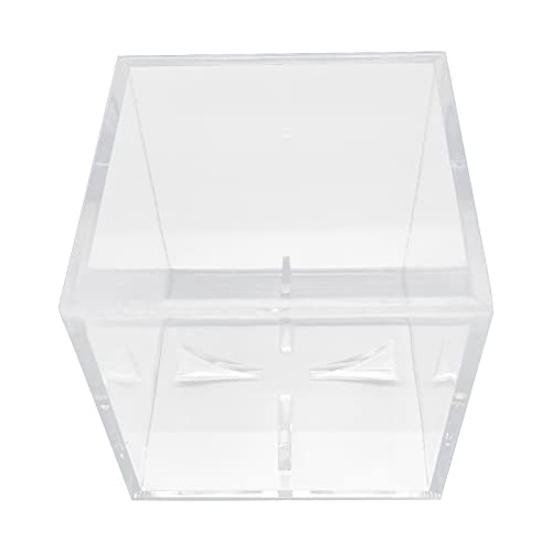 Baseball-Vitrine, Acryl-Ballboxen mit UV-Schutz, wasserdichter Autogramm-Ballschutz, Spielball-Vitrine, transparente Vitrine, PU-Baseballwürfel von Youding