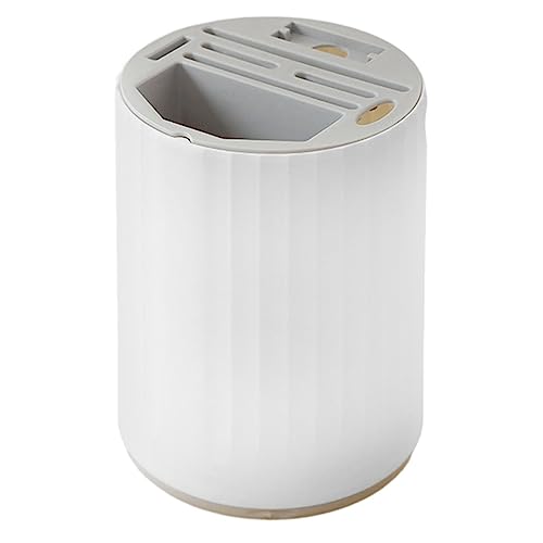 Drehbarer Messerhalter – 360 Grad drehbarer Organizer, Besteckhalter und Eimer für Messer, Gabeln, Löffel, Mixer, Küchenmesser Youding von Youding