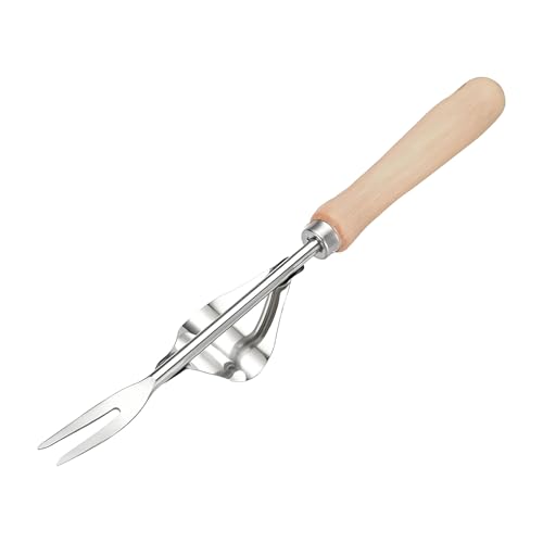 Hand Unkraut - Edelstahl -Unkraut -Puller -Werkzeug | Metall Hebelbasis und V-förmige Gabeln | Wurzelentfernerwerkzeug für Hofgartenfarmen Terrasse, Gartenarbeit, Rasenflächen, Gärten, Terrassen, Farm von Youding