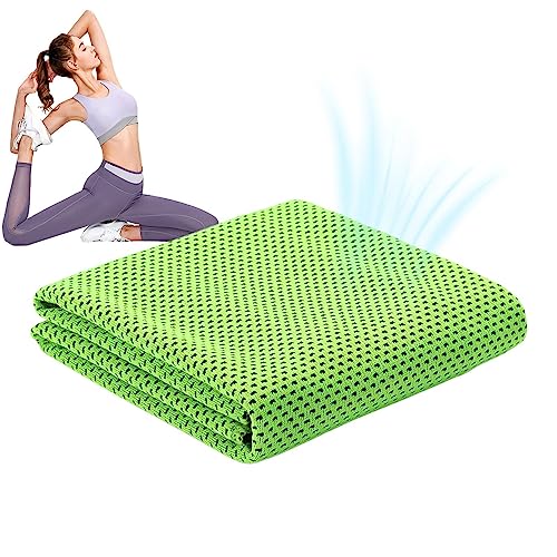 Kaltes Handtuch, weich, atmungsaktiv, 30,5 x 81,3 cm, kühlendes Handtuch aus Mikrofaser, kühlendes Handtuch, atmungsaktiv, sofortige Entlastung von Überhitzung, S von Youding
