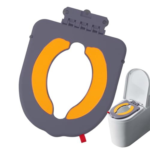 Youding Baby Toilettensitz - Tragbarer Toilettensitz Mit Griffen Für Kleinkinder - Faltbarer Töpfchen Anbausitz Für Reisen Picknick Ausflug von Youding