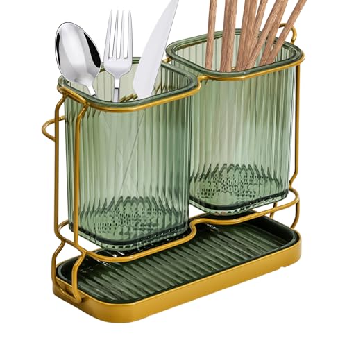 Youding Badezimmer Zahnbürstenhalter, Rasiererhalter Für Schreibtisch, Dekorative Multifunktionale Zahnbürsten Aufbewahrung Für Waschtisch Küchenspüle Kinderzimmer Camping Dusche Badezimmer von Youding