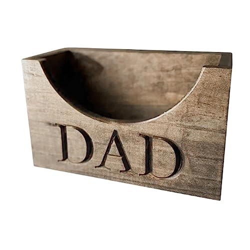 Youding Baseballbox aus Holz – Aufbewahrungsbox für Hut aus Holz | Hutbox aus Holz stapelbar für Schlafzimmer Wohnzimmer Regal von Youding