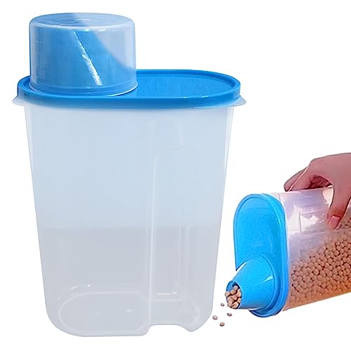 Youding Einmachgläser für die Küche | Reisspender, Bohneneimer Tick Design, bequem zu halten, Silikon-Oberdeckel, schräger Mund für Müsli, Reis, Zucker, Tee von Youding