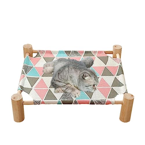 Youding Erhöhtes Hundebett | Erhöhtes Kühlbett für Katzen für den Sommer | Hundebett für den Außenbereich, Hängematte, Bett für Welpen, Katzenbetten für Katzen im Innenbereich von Youding