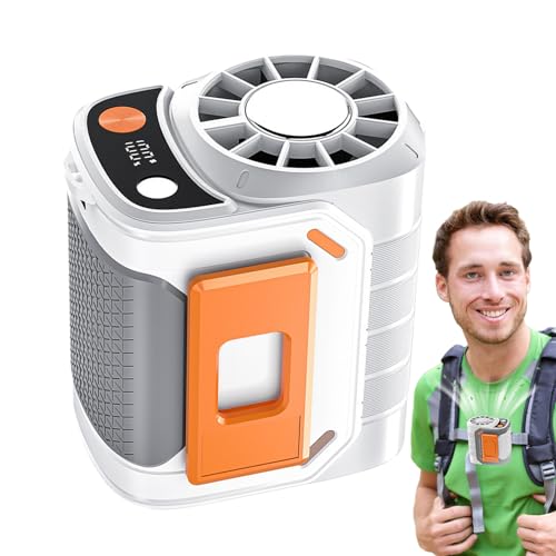 Youding Gürtelventilator,Tragbarer Ventilator Mit Clip - Persönliches Kühlgerät Für Sport Büro Angeln Camping Festival Outdoor von Youding