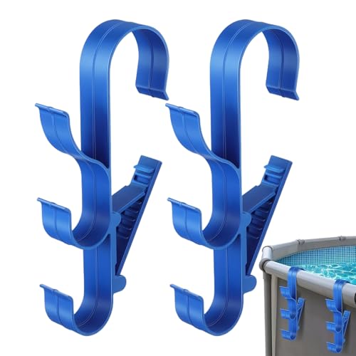Youding Haken für Schwimmbecken | Haken für Pools, 2 Aufbewahrungshalterungen für Pool-Ausrüstung Youding Haken für Schwimmbecken | Haken für Pools, 2 Aufbewahrungshalterungen für Pool-Ausrüstung von Youding