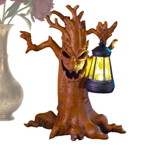 Youding Halloween-Baumstatuen für den Außenbereich, gruselige Gartenstatuen mit Solarleuchten, Dekoration für Rasen, , Garten, Terrasse, Auffahrt, Innenbereich, Party, Spukhaus Youding Halloween-Baumstatuen für den Außenbereich, gruselige Gartenstatuen mit Solarleuchten, Dekoration für Rasen, , Garten, Terrasse, Auffahrt, Innenbereich, Party, Spukhaus von Youding