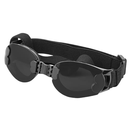 Youding Hundeschutzbrille - Mit UV-Schutz Für Hunde | Verstellbarer Gurt Klappbare Haustier Sonnenbrille Für Wandern Skifahren Youding Hundeschutzbrille - Mit UV-Schutz Für Hunde | Verstellbarer Gurt Klappbare Haustier Sonnenbrille Für Wandern Skifahren von Youding