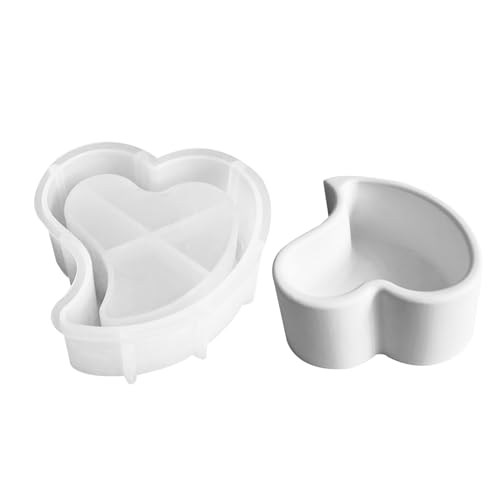 Youding Kerzenhalter Silikonform - Herzform Für Kerzenbecher Guss Silikon Form - Valentinstag Geschenkidee Für Erwachsene Jugendliche Und Anfänger Youding Kerzenhalter Silikonform - Herzform Für Kerzenbecher Guss Silikon Form - Valentinstag Geschenkidee Für Erwachsene Jugendliche Und Anfänger von Youding