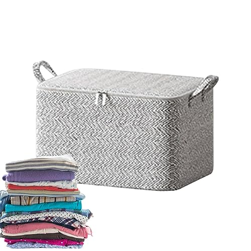 Youding Schrank | Organizer für Schrank, tragbar, unter dem Organizer Bett mit Griffen für Kleidung, Steppdecke, Kissen und Steppdecke von Youding