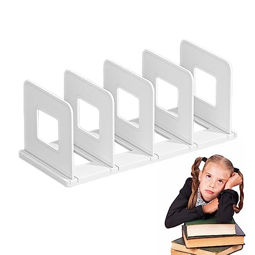 Youding Tisch-Bücherregal | abnehmbarer Bücher-Organizer mit 4 Fächern, großer Buchständer für Zeitschriften von Kochbüchern, Organizer für Bücher von Youding