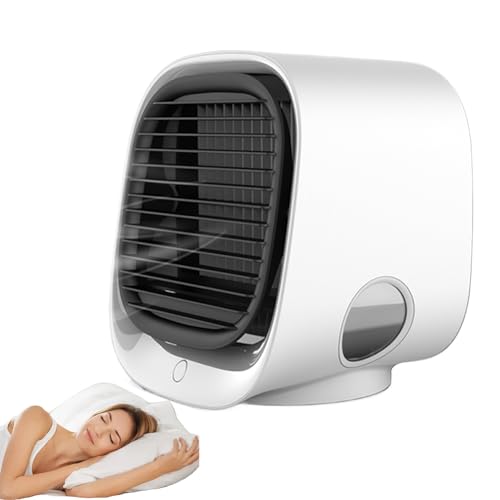Youding Tragbarer Ventilator | Luftbefeuchter Für Nachttisch & Schreibtisch - 3-Stufen Multifunktion Ventilator Für Reise Garten Fitnessstudio Schule Outdoor Camping Youding Tragbarer Ventilator | Luftbefeuchter Für Nachttisch & Schreibtisch - 3-Stufen Multifunktion Ventilator Für Reise Garten Fitnessstudio Schule Outdoor Camping von Youding